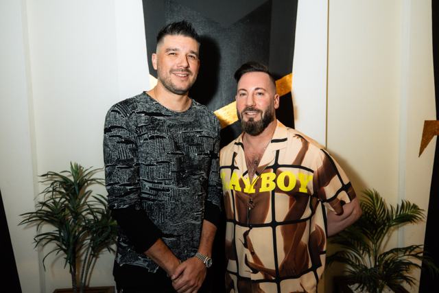 The groom and the best man